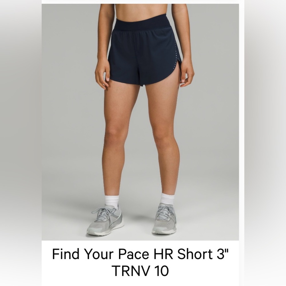 Lululemon Find Your Pace HR Short 3”